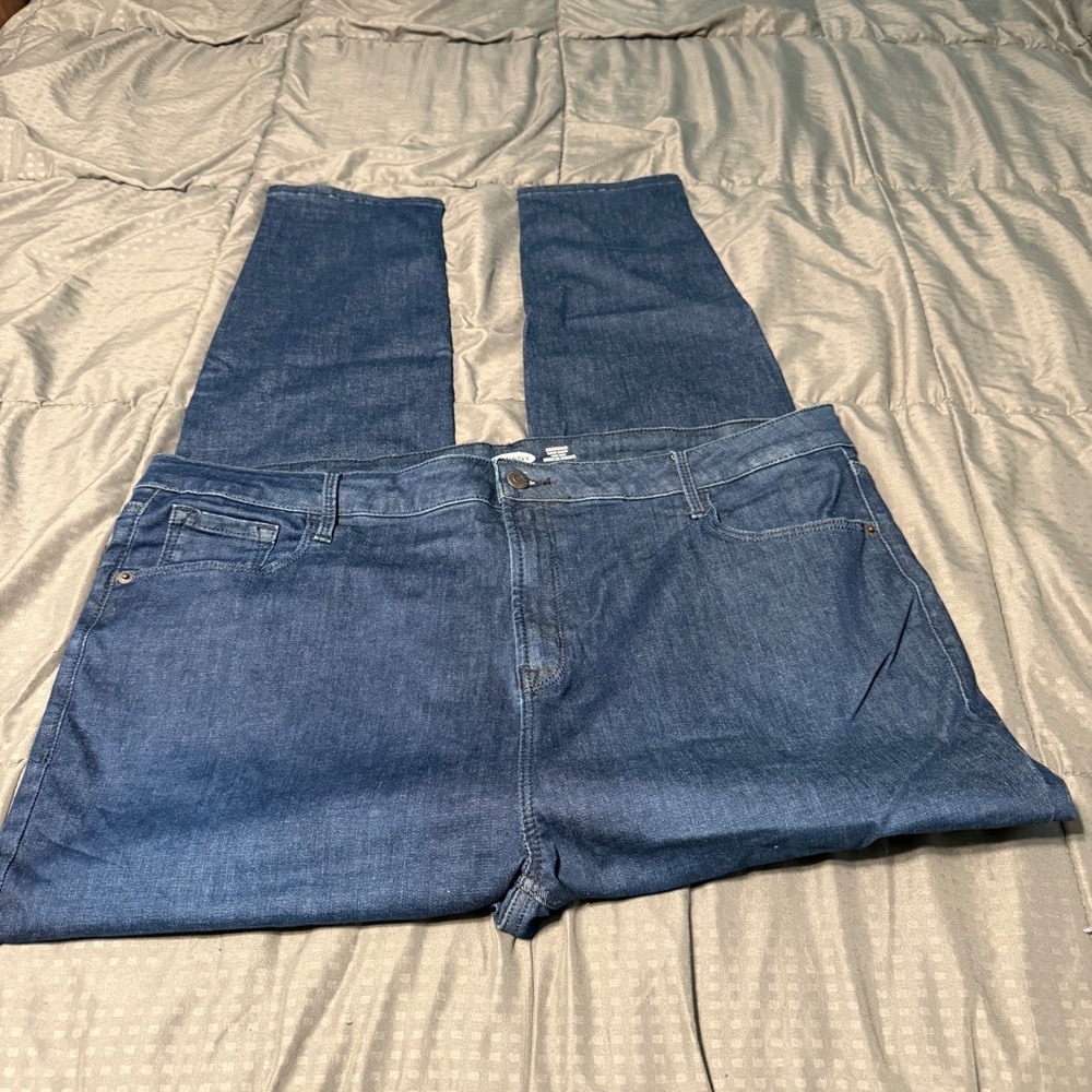old navy rockstar super skinny high rise jeans size 20